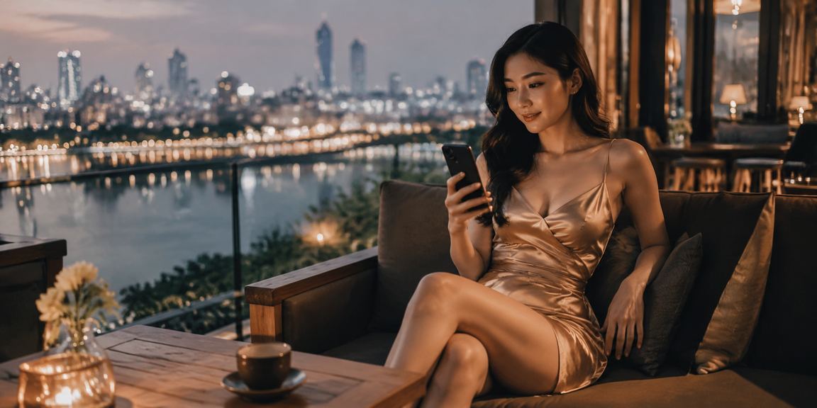 Người dùng VIP tại Hà Nội ngồi cà phê xem phân tích kèo và chuẩn bị đặt cược trực tuyến