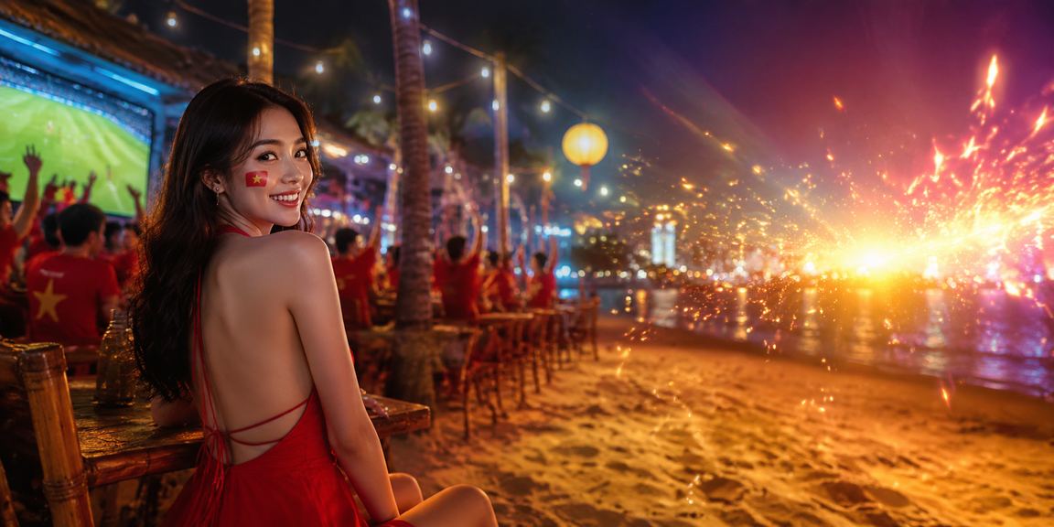 Chợ đêm Nha Trang nhộn nhịp với người dùng tham gia giải trí và cá cược trực tuyến qua điện thoại